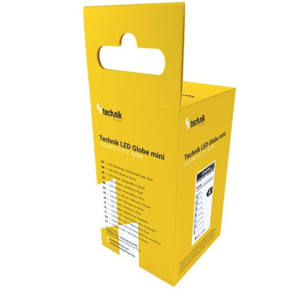 Glob mini 6W E14 230V 4000K TE - Slika 3