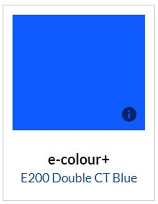 FILTER E-COLOUR+ E200 Double CT Blue Rosco Roll 1.22m x 7.62m - Slika 2