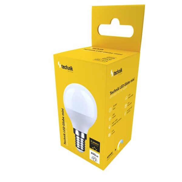 Glob mini 6W E14 230V 4000K TE