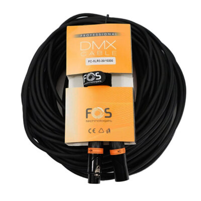 Kabel DMX 110 Ohm sa XRL 3P m/ž L=30m FC-XLR3-30