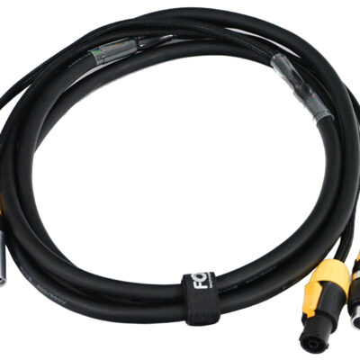 Kabel DMX Combi TruePowercon/DMX 3P L=3m Profesional FC-TP-PDC-3  m/ž  cable 3m