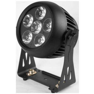 PAR LED ACCU 620 IP65 6x20W RGBW-AUV  WDMX set 6kom + CASE