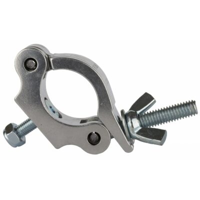 Klempa ALISCAF cijev 48-51mm 300kg srebr  ALU CLAMP 301-V2 CIJE SWL = 300kg  TUW cert