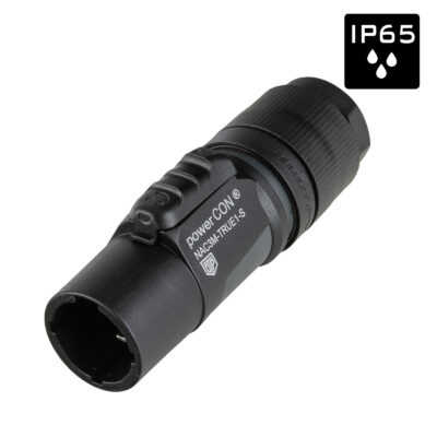 Konektor Power PowerCON TRUE1 lock MUŠKI  za 6 -12 mm  IP65  NAC3M-TRUE1-S