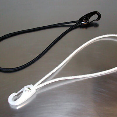 Vezica elastična L=27 cm crna   PEROFIX ELASTIC HOOK  27cm 99-black